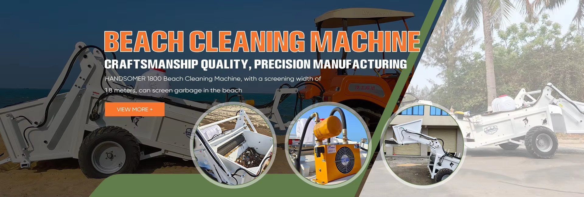 chất lượng Máy làm sạch bãi biển cát nhà máy sản xuất
