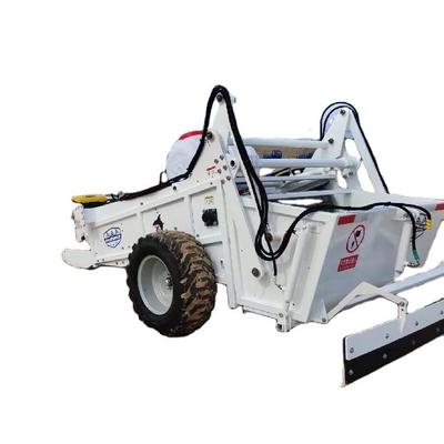 Máy làm sạch bãi biển màn hình rung được điều khiển bằng thủy lực cho ngành công nghiệp trên bãi biển ướt