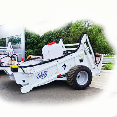 Màn hình rung động điều khiển thủy lực 300mm để làm sạch cát bãi biển Trọng lượng KG 1800kg