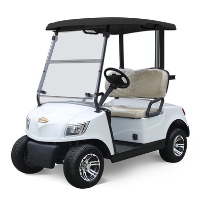 Giá cả phải chăng 2 chỗ ngồi Golf Buggy Cart với lốp xe đường phố mềm và vận hành dễ dàng DC-M2