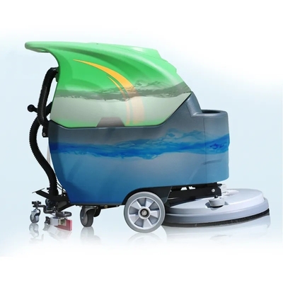 Máy làm khô sàn máy lau bàn chải điện được phê duyệt CE để làm sạch kho