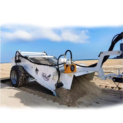 1400 Steel Beach Cleaner Machine Walk-behind Tractor Attachment để làm sạch bãi biển